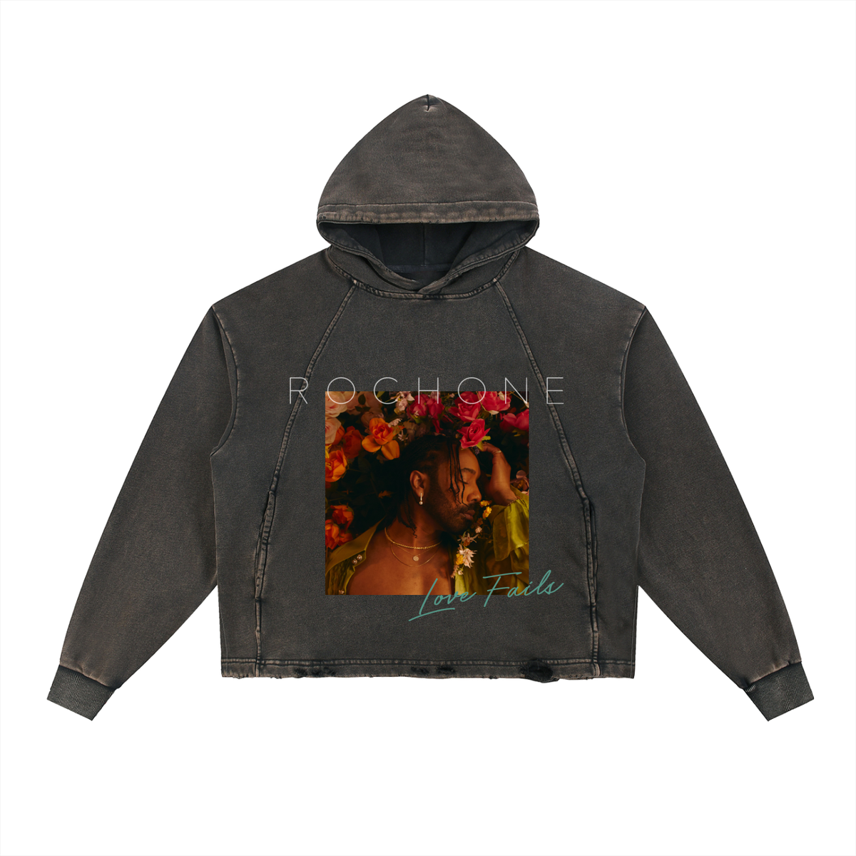 Love Fails Cover Washed Hoodie