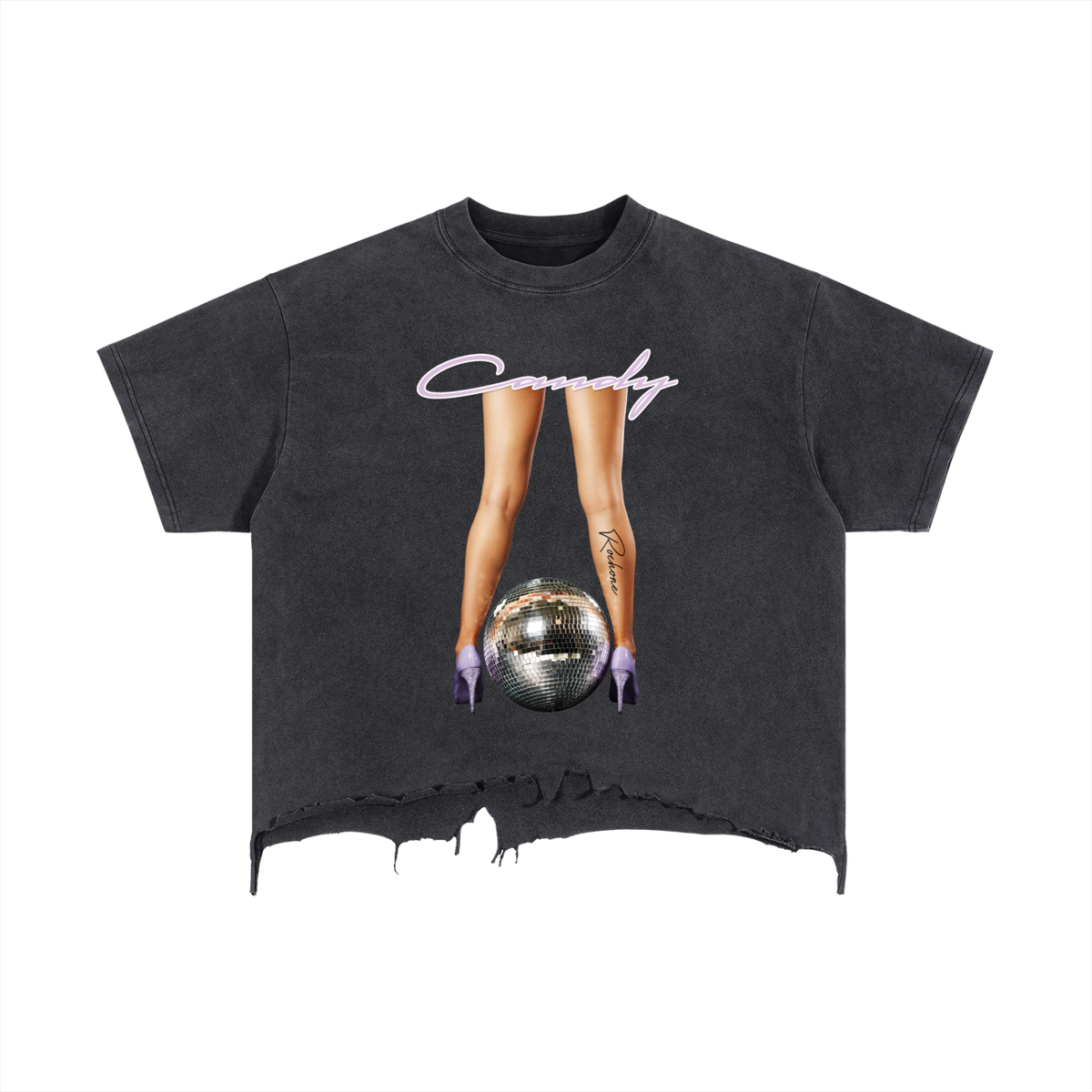 Candy Disco Distressed Tee